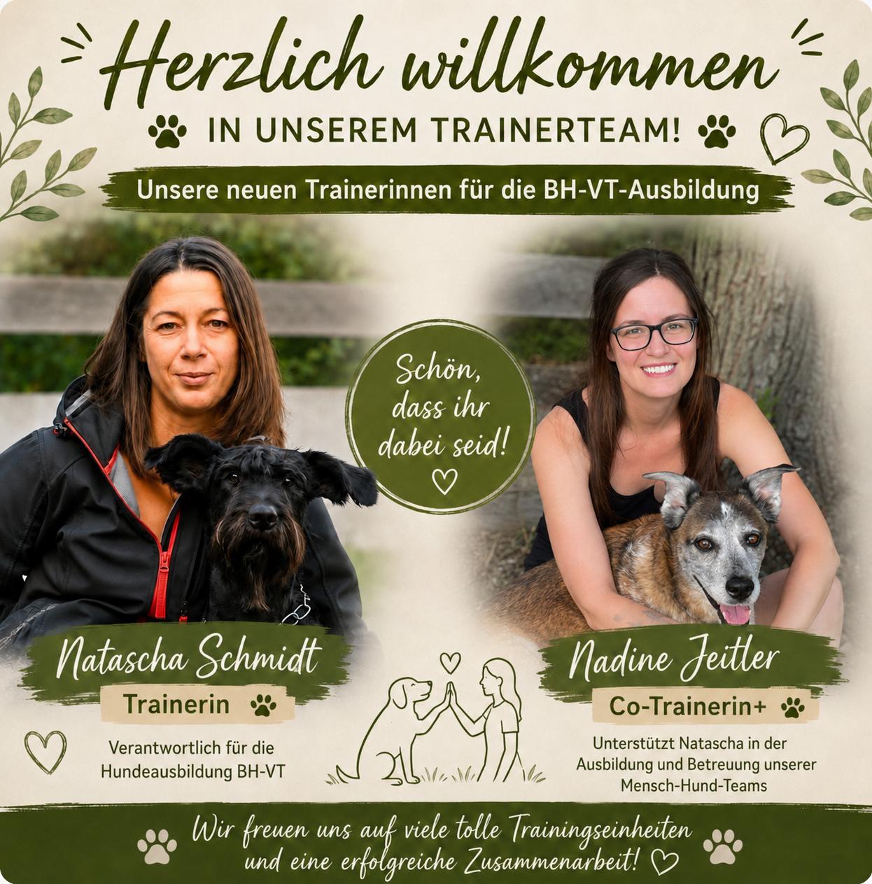 Erweiterung Trainerteam